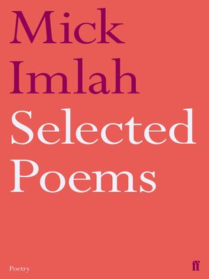 cover image of Selected Poems of Mick Imlah